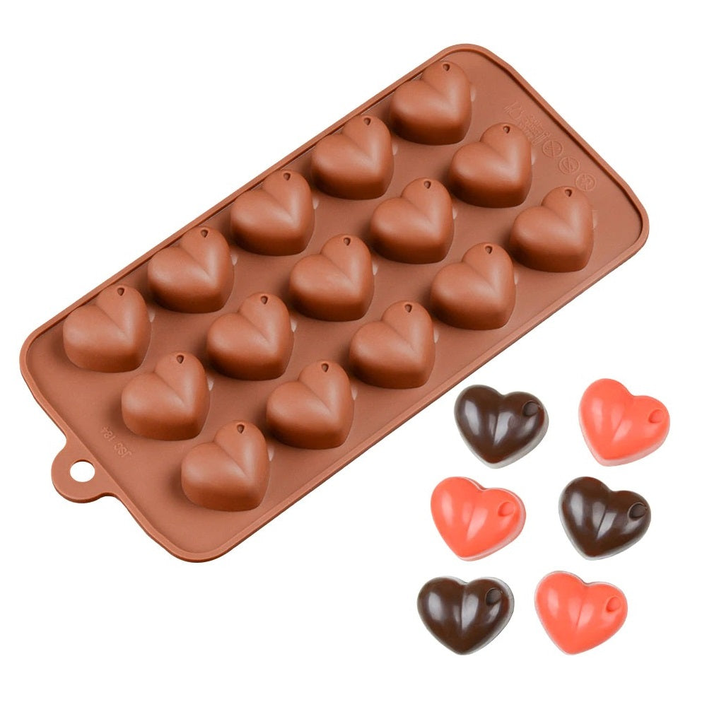 ডট লাভ সিলিকন চকলেট মোল্ড। Dot love silicon chocolate mold