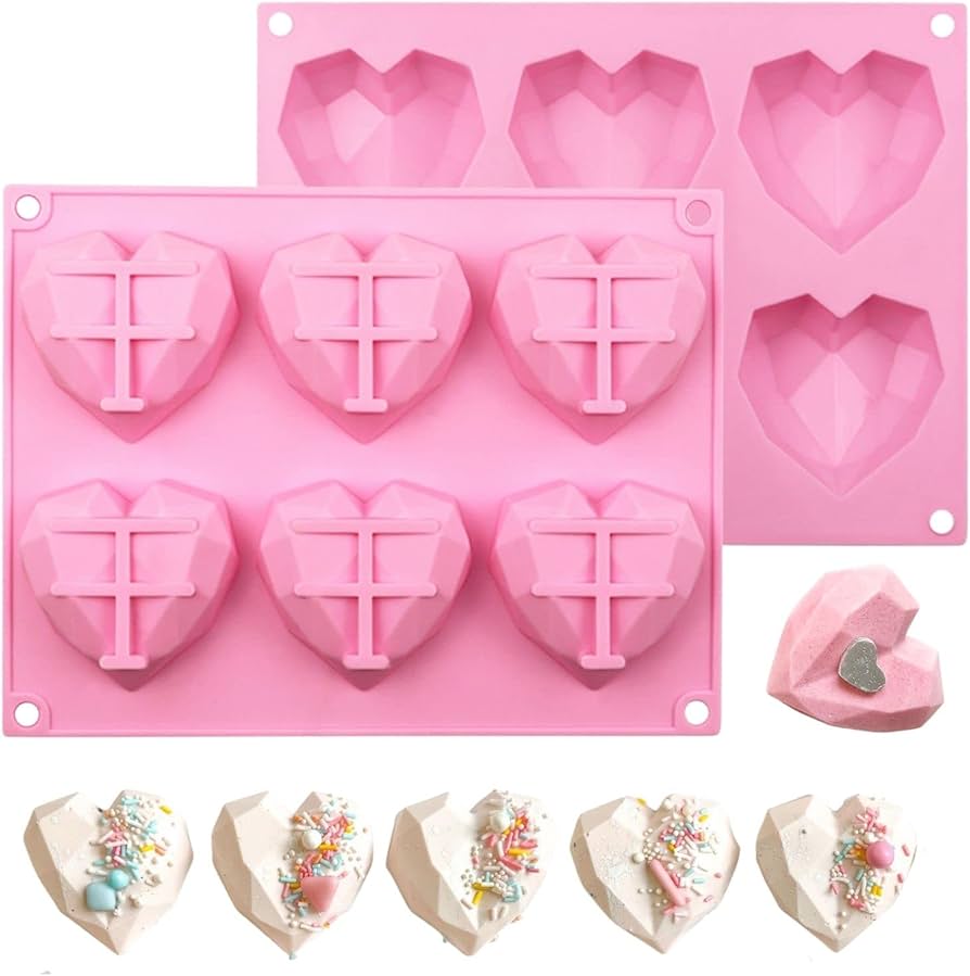 ৬ হোল একস্ট্রা লার্জ পিনাটা লাভ মোল্ড। 6 hole extra large pinata love mold.