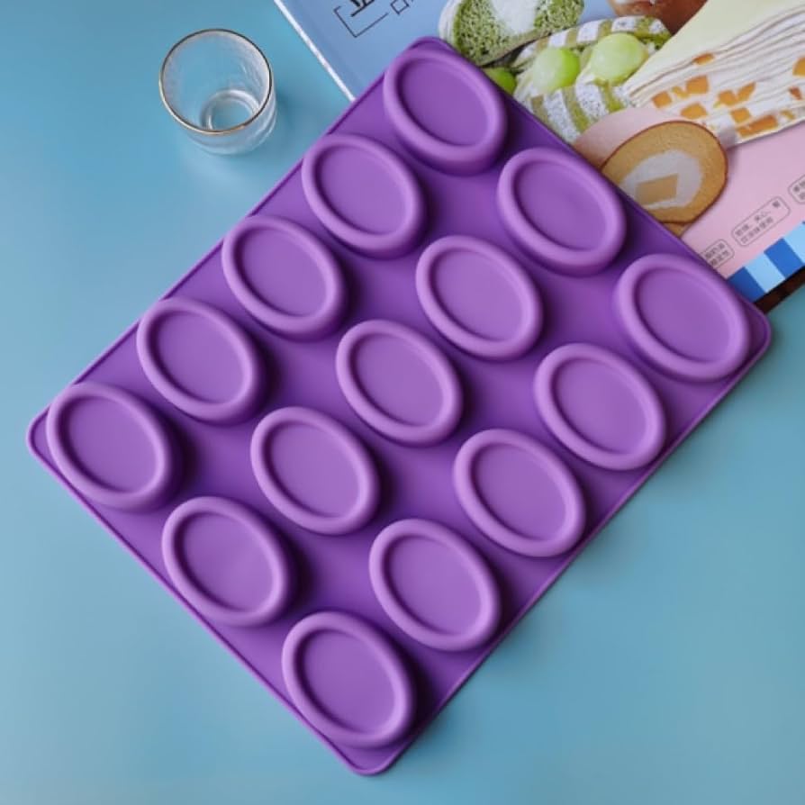 ১৫ হোল কসকো সিলিকন সাবান মোল্ড। 15 hole cosco Silicon soap mold