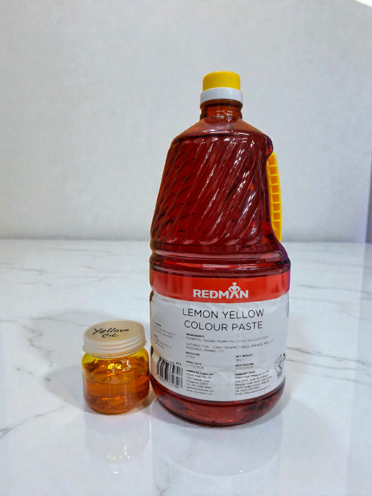 রেডমেন হালকা হলুদ কালার।  REDMAN lemon yellow color