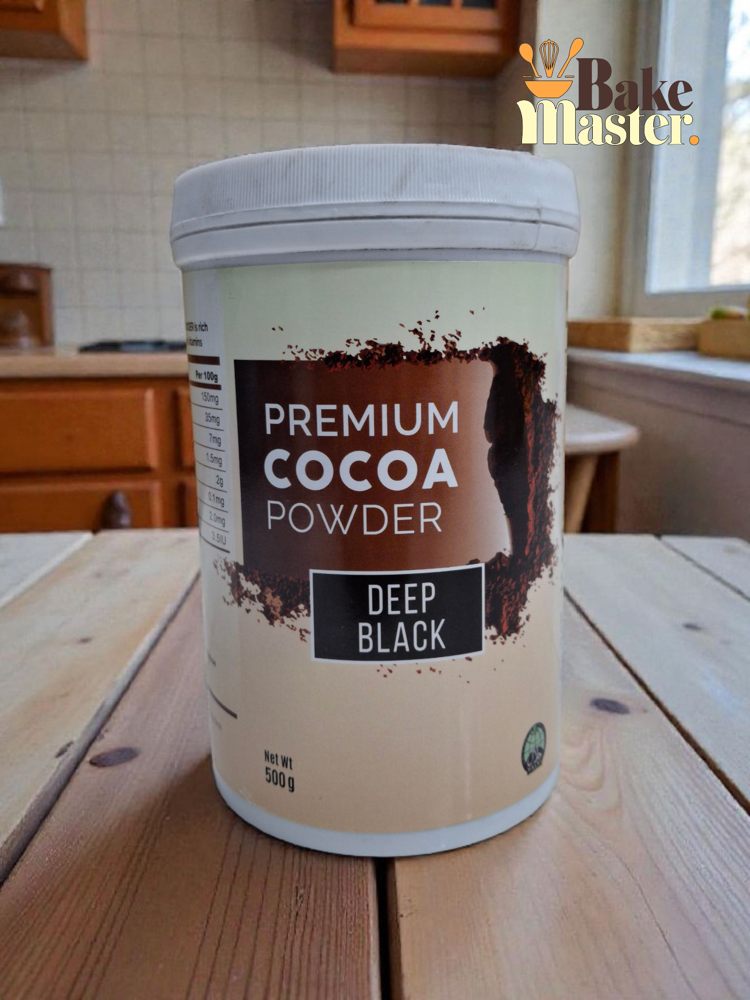 প্রেসটো ডিপ ব্লেক কোকো পাউডার ৫০০ গ্রাম। Presto deep black cocoa powder