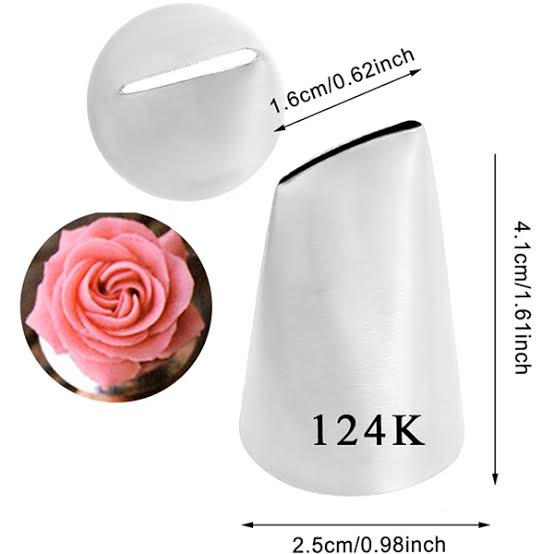 124k রোজ নজেল / rose nozzle