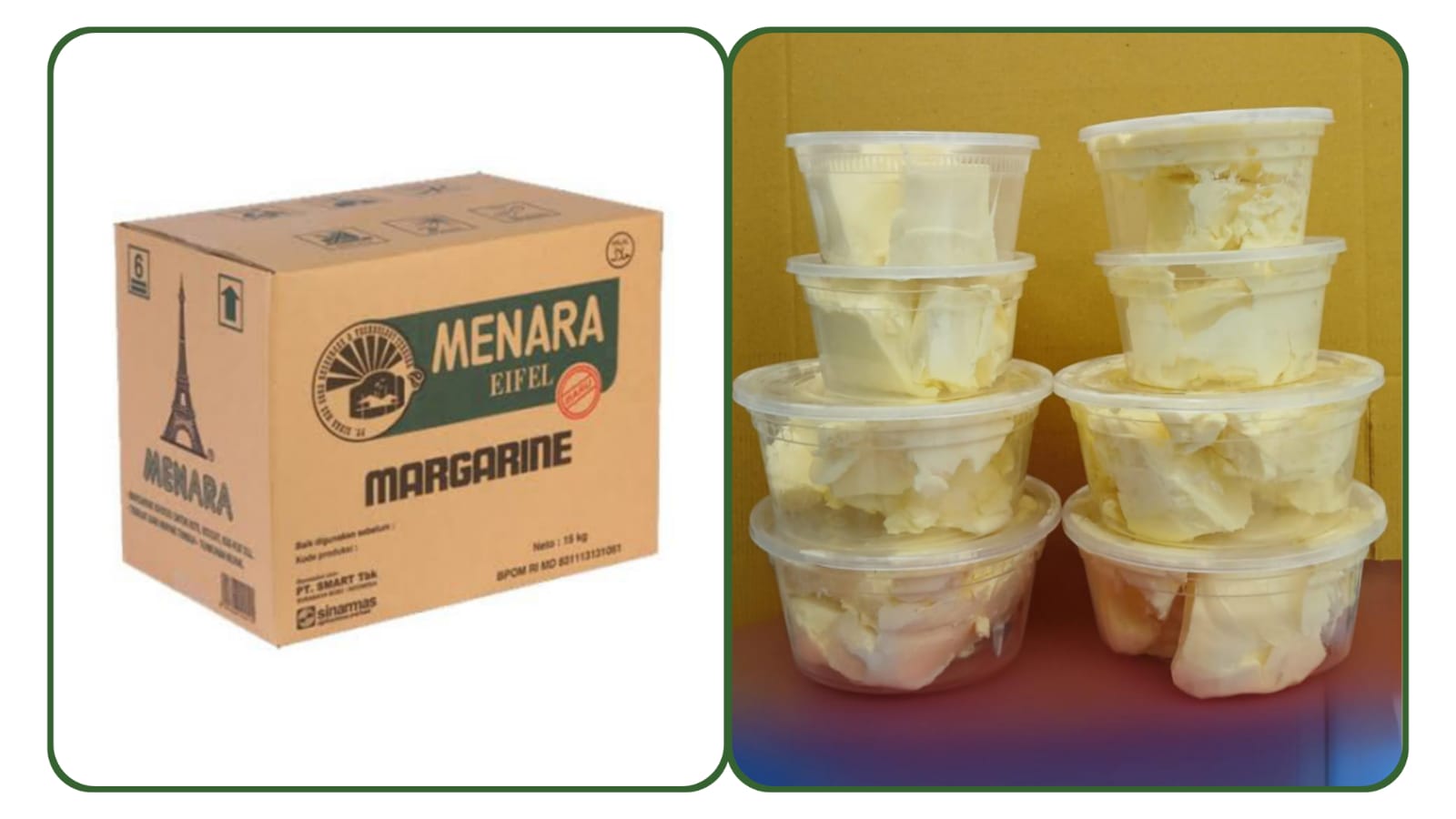 মিনারা আনসলটেড মারজারিন(বাটার) Minara un-solted margarine( butter )