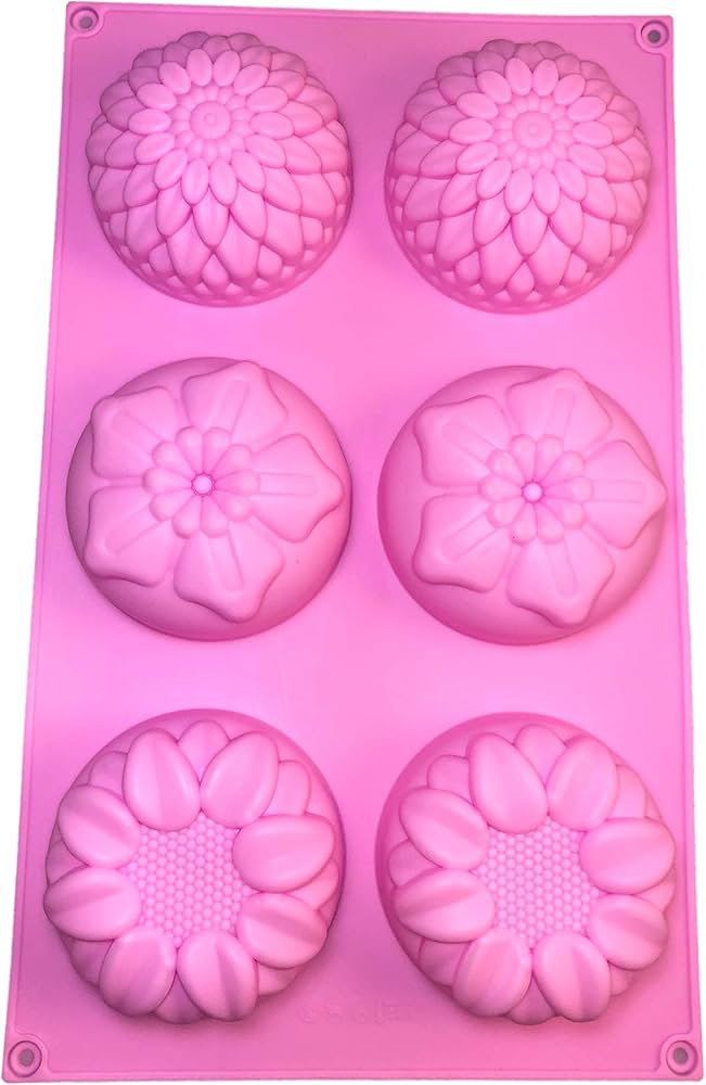 ৬ হোল মাল্টি ডিজাইন সোপ মোল্ড 6Hole Multi desing soap mould