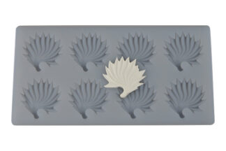 ঝিনুক শেপ সাদা সিলিকন চকলেট মোল্ড Jinuk shep white silicon chocolate mould