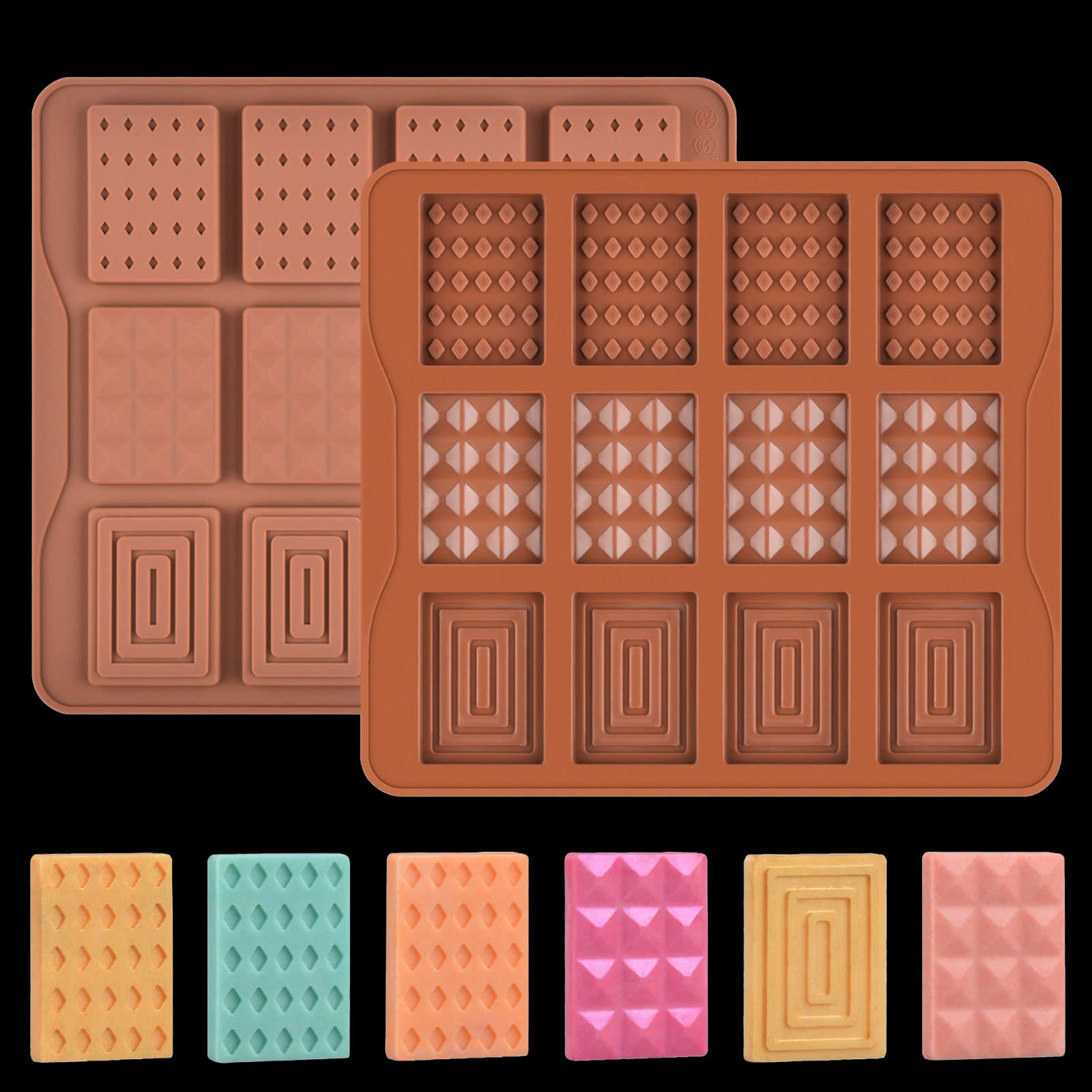 12 cavaty chocolate mould (mini size)