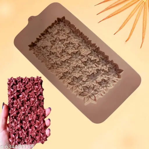 ফুল বার সিলিকন চকলেট মোল্ড / flower bar silicon chocolate mold